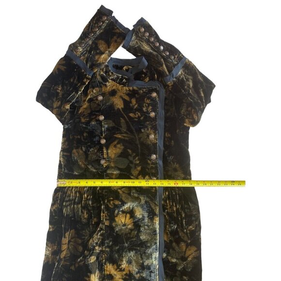 Free People Hazel Duster Crushed Velvet - Picture 13 of 16